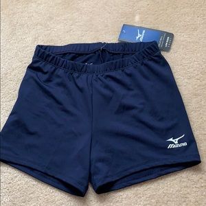 NWT navy mizuno spandex